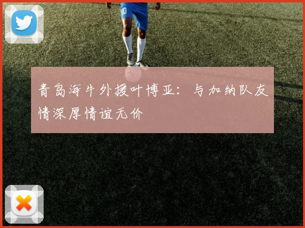 青岛海牛外援叶博亚：与加纳队友情深厚情谊无价